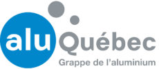 Logo : AluQuébec (Groupe CNW/AluQuébec - Grappe industrielle de l'aluminium du Québec)